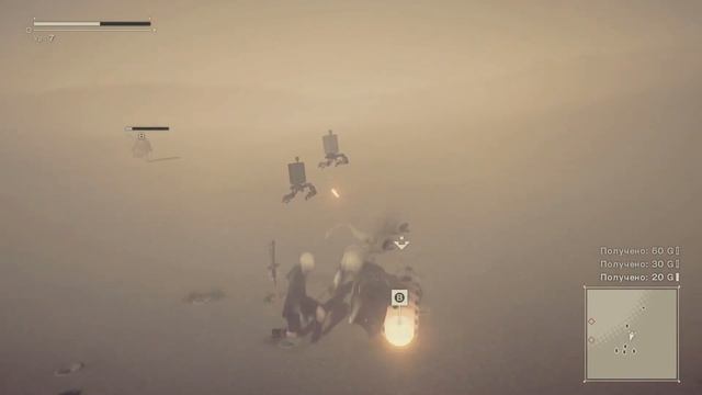 NieR: Automata. #5. Исследование Пустынной зоны смотреть онлайн