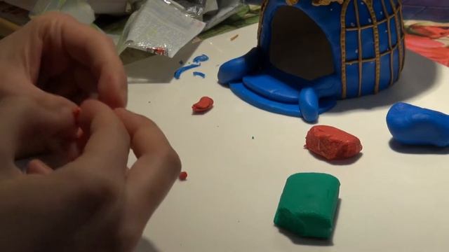 BEAUTY AND THE BEAST - PIEKNA I BESTIA - WAX BURNER - POLYMER CLAY - TUTORIAL DIY смотреть онлайн