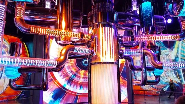 Шоу запуска атомного реактора в Москве. The show of launching a nuclear reactor in Moscow. смотреть онлайн