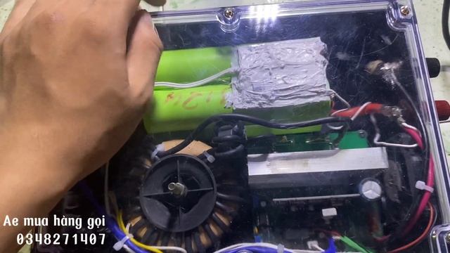 Lưu điện 220v sine chuẩn 250w/ pin 12v 15ah смотреть онлайн