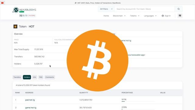 Майнинг HOT NEAR WALLET — Сколько стоит ХОТ | Когда закончится майнинг | Листинг | Лучше чем ноткои