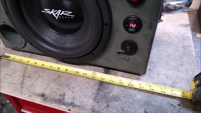 440 watt Bluetooth transportable ammo can speaker (demo / build / details) смотреть онлайн