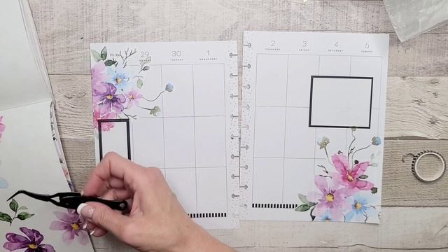 Vertical Layout Happy Planner | Live Love Posh Luxe Spring | Plan With Me смотреть онлайн