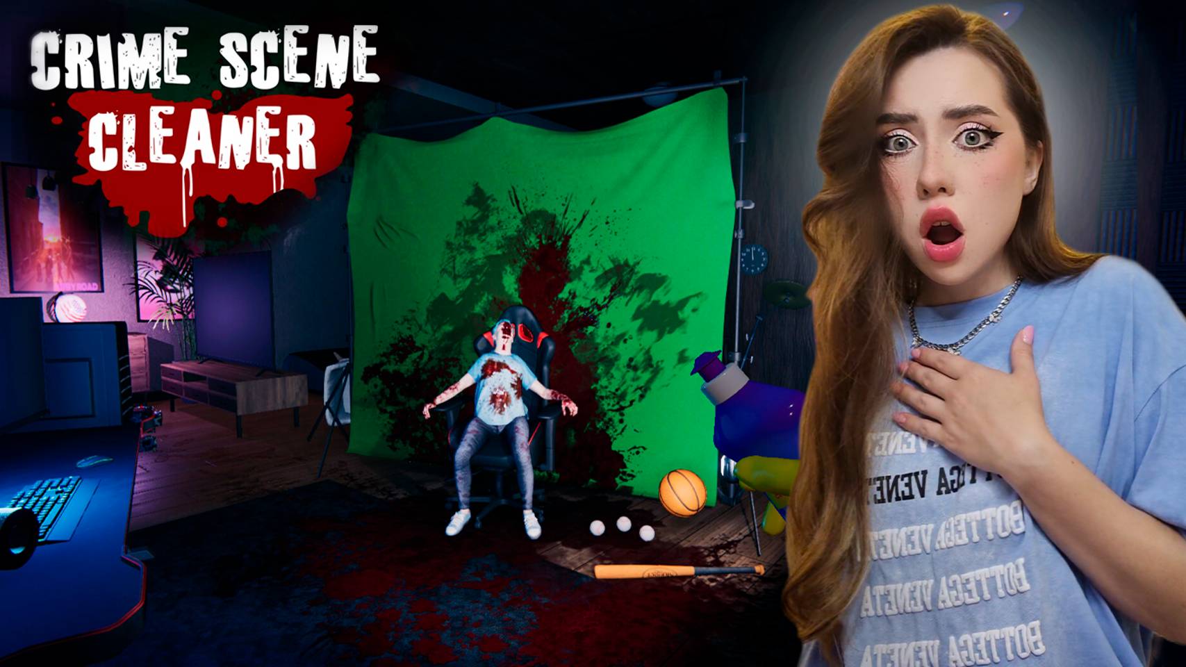 ВОТ ДО ЧЕГО ДОВОДЯТ ИГРЫ! ➤ Crime Scene Cleaner #7 смотреть онлайн