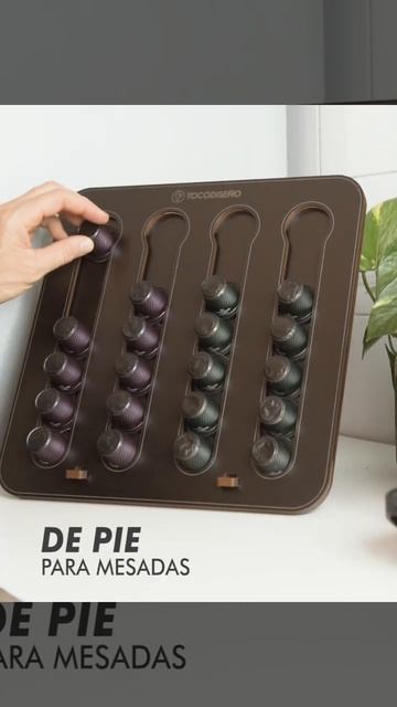 Porta Capsulas Nespresso Dolce Gusto Imantada-pie-bifaz смотреть онлайн