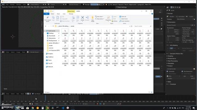 STEP 11 - Saving the Processed Sequence (Render) смотреть онлайн