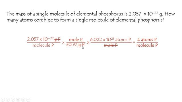 determine the number of atoms in a molecule of phosphorus смотреть онлайн