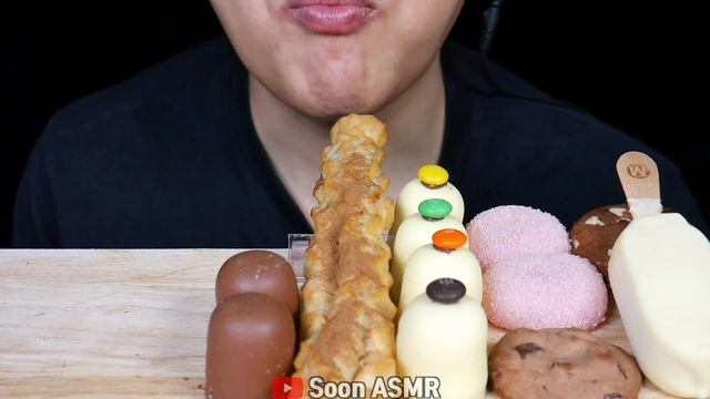 ASMR MILK + WHITE CHOCOLATE PARTY *MAGNUM ICE CREAM TICO MARSHMALLOWS LOACKER 초콜릿 먹방 EATING SOUNDS смотреть онлайн