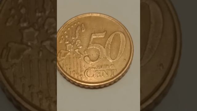 1999 50 CENT EURO BELGIUM ALBERT II: смотреть онлайн