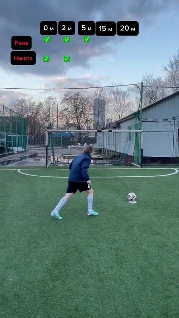 Проверка на точность #футбол #challenge #football #удары #footballshorts #точность смотреть онлайн