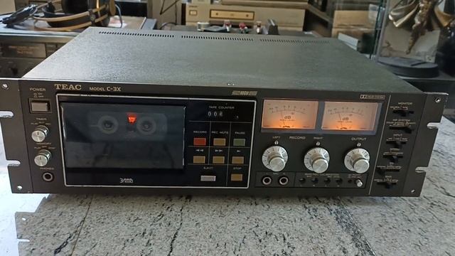 TEAC C-3X High End Dolby B & HX NR Cassette Tape Deck [1980 - 1982] (100V Japan Version) SOLD смотреть онлайн