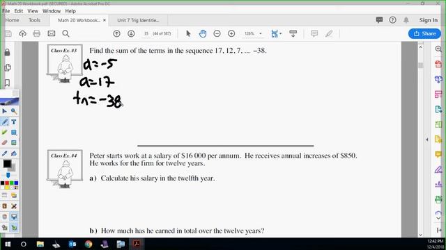 S1 Chapter 1 Lesson 4- Arithmetic Series M20 смотреть онлайн