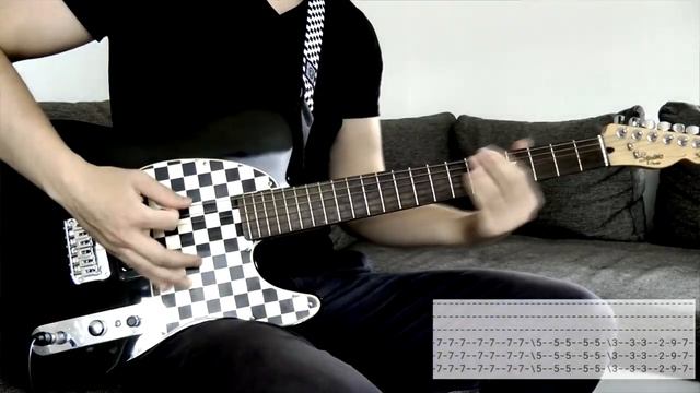 TAB Rammstein - Ausländer (гитарные табы) смотреть онлайн