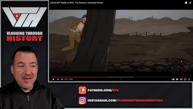 DEADLIEST Battle of WW1: The Somme - Armchair Historian Reaction смотреть онлайн
