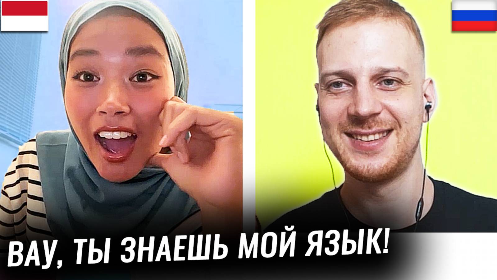 Полиглот из России довёл ИНОСТРАНОК ДО ИСТЕРИКИ в Чат Рулетке смотреть онлайн