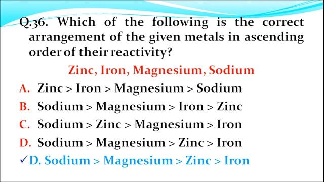 Access To Class 10 Science Chapter 3 MCQs with Answer|| Metals and Nonmetals MCQs|| Important MCQs| смотреть онлайн