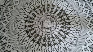 Вяжем скатерть Ассорти крючком. Свяжет любой(часть 1)