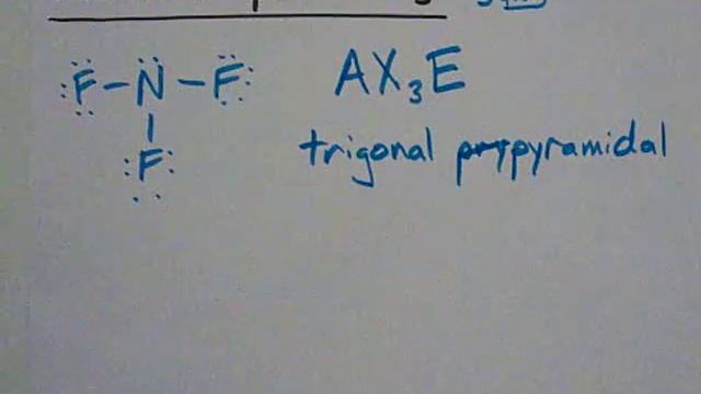 VSEPR Shape of NF3 смотреть онлайн