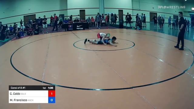41 Lbs Consi Of 8 #1 - Carson Cobb, Soldotna Whalers Wrestling Club Vs Max Francisco, Anchorage Yo смотреть онлайн