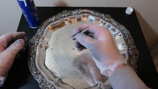 Vintage F.B. Rogers Sterling Silver Tea Serving Tray - Restoration смотреть онлайн