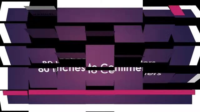 80 Inches to Centimeters смотреть онлайн