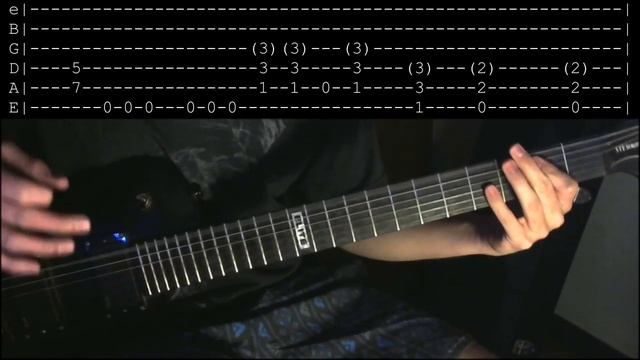 TAB Metallica - Battery (гитарные табы) смотреть онлайн