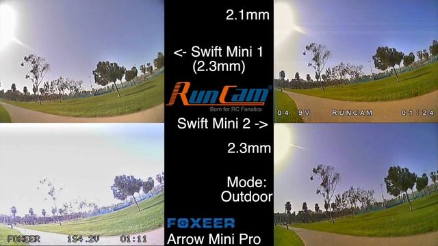 Runcam Swift Mini 2 - Overview & SBS Comparison смотреть онлайн