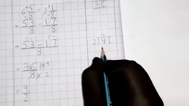 2nd TERM PVI MATHS LESSON#26 EX#3.1Q#4(v-viii) DATED-11-01-2021 TOIC-SUBTRACTION OF LIKE FRACTION. смотреть онлайн