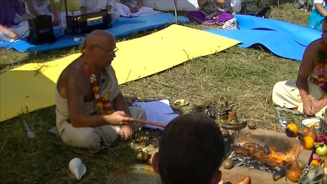 Виваха-Ягья 2013 вёл ягью брахман Яшодалал прабху смотреть онлайн