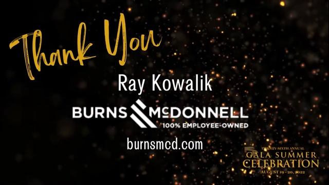 Thank you to our Summer Gala Sponsors смотреть онлайн