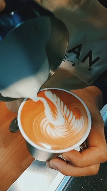 Swan art !! latte art !! nepali coffee maker !! pahal dangi offical !! #swan #shorts #pahal #coffe смотреть онлайн