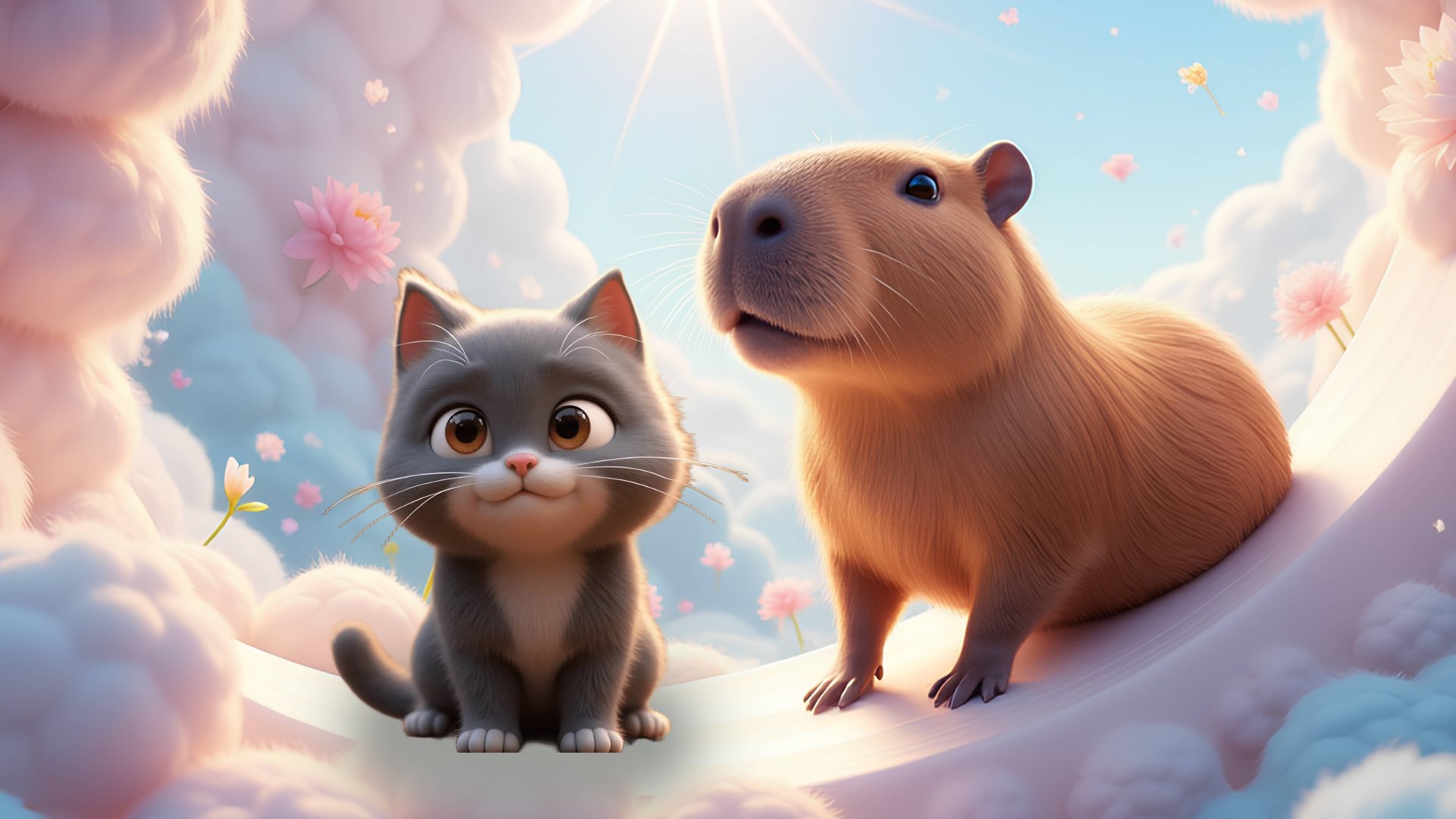 КАПИБАРА И КОТ: НЕВЕРОЯТНОЕ ПРИКЛЮЧЕНИЕ🌟 смотреть онлайн