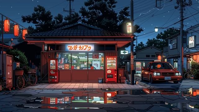 80s Lofi City Tokyo Midnight  Beats To Sleep Relax Mix Lofi Music Лофи Музыка Релакс Сон Учеба
