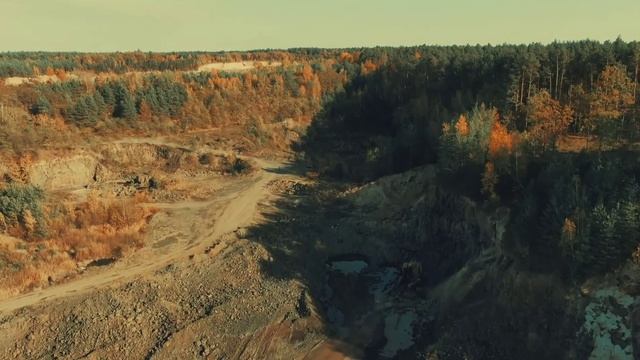 Базальтові стовпи 🗻 АЕРОЗЙОМКА 🚁 Базальтовий кар'єр смотреть онлайн