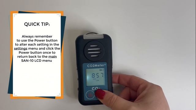 Personal CO2 Safety Detector Quick Start Video смотреть онлайн