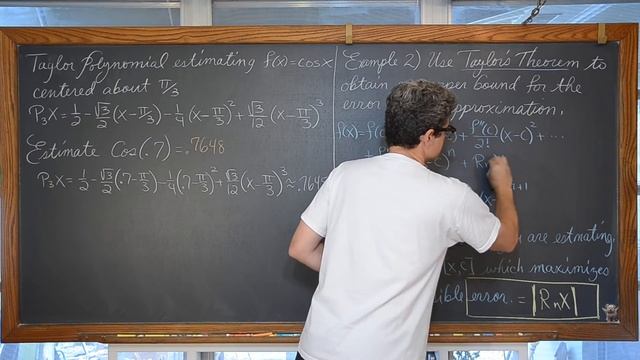 Taylor Polynomials & Estimation Error, Lagrange Remainder Calculus 2 BC смотреть онлайн