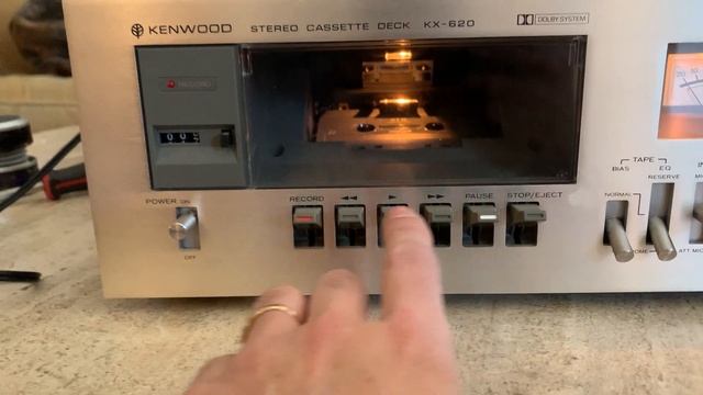 Vintage Kenwood KX 620 Solid State Stereo Cassette Deck; Refurbished Demo смотреть онлайн