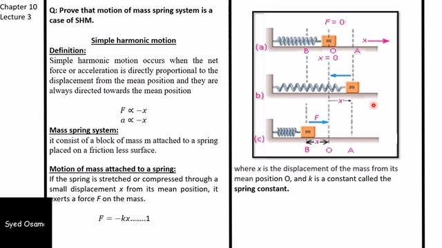 Mass Spring System смотреть онлайн