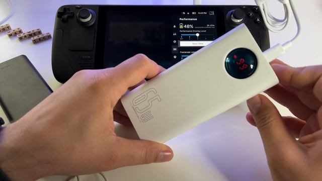 Steam Deck & compatible power banks - you need 45W / 65W external battery to work смотреть онлайн