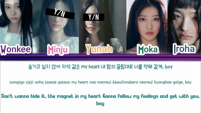 MAGNETIC (ILLIT) KARAOKE YOU AS MINJU & YUNAH #illit #magnetic #kpop #karaoke #trending смотреть онлайн