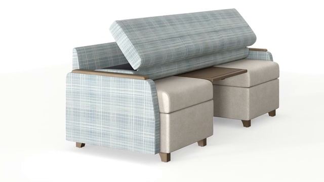 Max Sleep Sofa featuring Hydraulic Lift Table смотреть онлайн