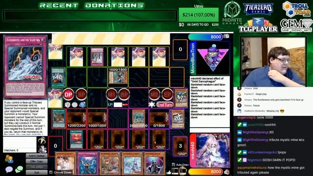 MBT (Subterror Amazement) Vs MKohl40 (Flundereeze) - Yu-Gi-Oh! Match смотреть онлайн