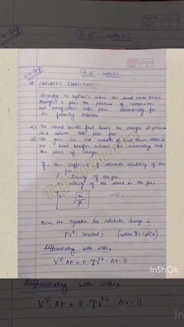 Class 11 || Chapter 15 || Waves || Newton's Law of Velocity of Sound and Laplace's Correction смотреть онлайн