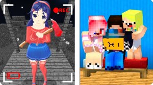 😨 ЗАСНЯЛИ МИТУ НА СКРЫТЫЕ КАМЕРЫ В МАЙНКРАФТ! ШЕДИ ЛЕСКА И НУБИК MINECRAFT