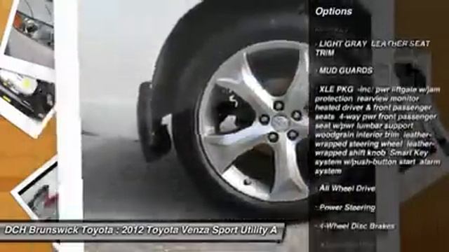 2012 Toyota Venza BT52456A смотреть онлайн