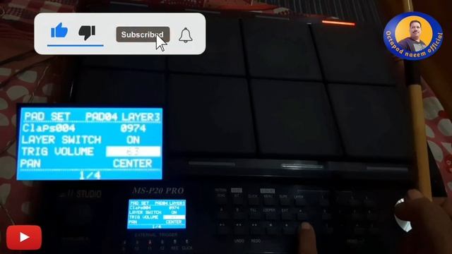 yaad aa raha hai tera pyar | M Studio MS-P20 PRO OCTOPAD| याद आ रहा है तेरा प्यार смотреть онлайн