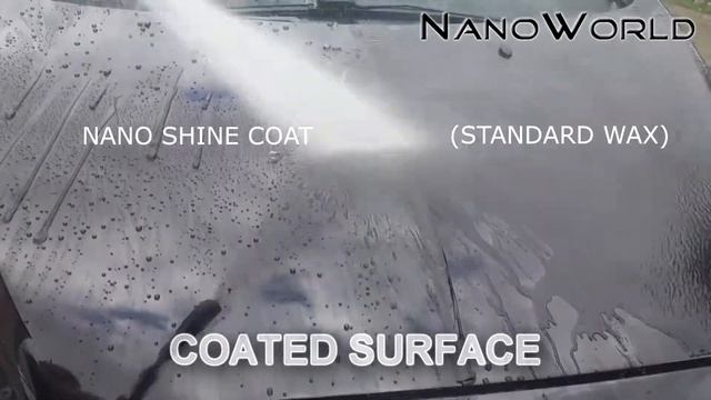 "Nano Shine Coat" Hydrophobic effect on Peugeot смотреть онлайн