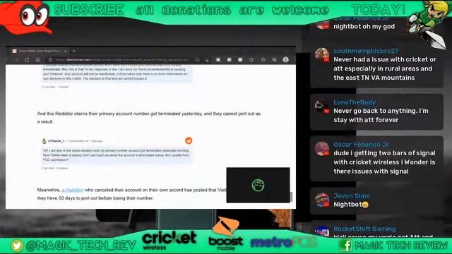 Is Verizon falling apart in front of us? Visible accounts phone numbers get terminated смотреть онлайн