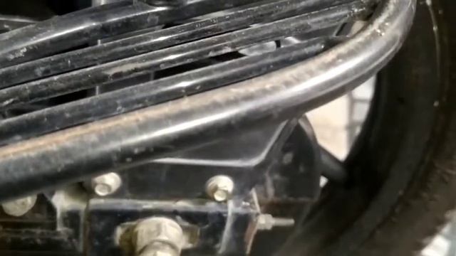 Old Pulsar 150 || 120-80-17 MRF Tire Install || смотреть онлайн