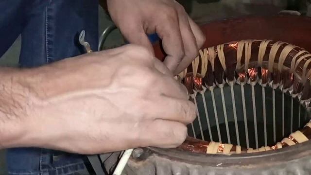 18.5 Kilo Watt Three Phase Induction Motor connection repair 1400 Rpm . смотреть онлайн